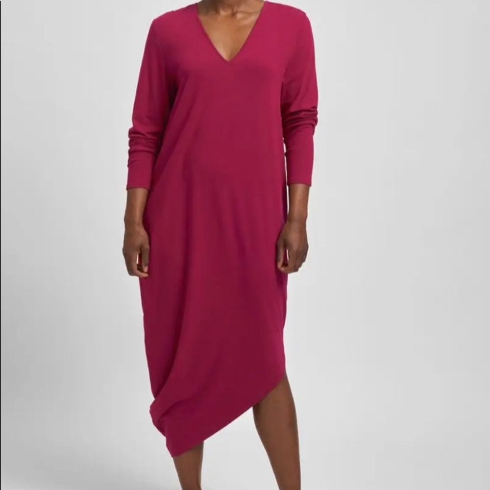 Universal Standard cotton asymmetrical dress